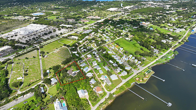 Sebastian, Fl aerial view